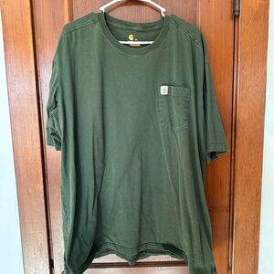 Green carhartt shirt